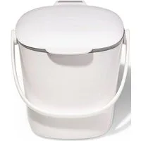 OXO Good Grips Biomülleimer Abfalleimer, Höhe ca. 19 cm, Komposteimer, Fassungsvermögen ca. 2,8 Liter