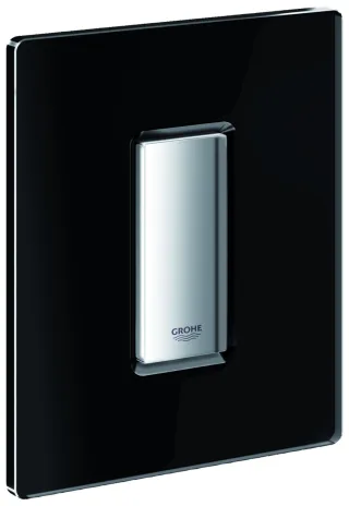 GROHE Urinal-Betätig. Skate Cosmopolitan 38846 mit Glasoberfläche velvet black 38846KS0