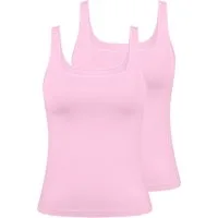 sloggi Unterhemd 2er Pack GO Sense (Spar-Set, 2-St) Unterhemd / Top - Nahtlos - Tank Top in modern-puristischem Design