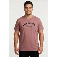Jack & Jones PlusSize T-Shirt JPRBLATOMMY SS TEE FST PLS mit Logo Schriftzug