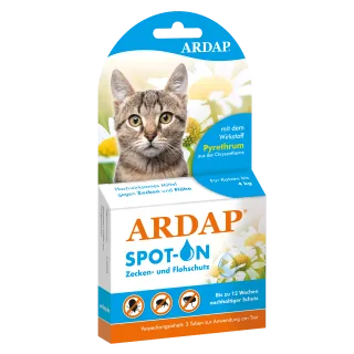 ARDAP Spot-On f?r Katzen bis 4kg