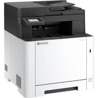 ECOSYS MA2101cfx, Multifunktionsdrucker grau/schwarz, Scan, Kopie, Fax, USB, LAN, Duplex (Druck)