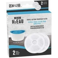Zeus Trinkbrunnen Triple Action Filter, 2er-Set