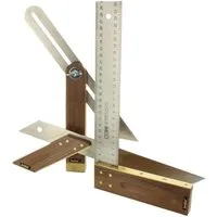 HEDUE Anschlagwinkel, (3-St), Tischler-Set A031