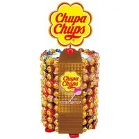 Chupa Chups Süßigkeit, Chupa Chups Lutscher Rad The Best Of Kugel Lolly Thekendisplay 2400g