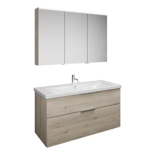 Burgbad SET Eqio Eiche Dekor Flanelle/Alpinweiss, SFAN123RF2632C0001 SFAN123RF2632C0001