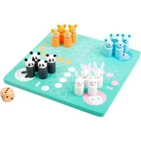 Small Foot Spiel Ludo, Pastell, Gesellschaftsspiel