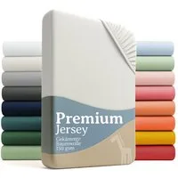 Laleni Spannbettlaken Premium für Beistellbett - Atmungsaktives Spannbetttuch, Gummizug: rundum, (1 Stück), 100% Baumwolle (150 g/m)