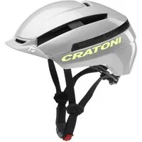 Cratoni Fahrradhelm Cratoni Helm C-Loom 2.0 City silverfrost glänzend S/M 53 bis 58cm