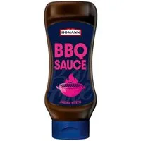 Homann Saucen, Homann Barbecue Sauce rauchig würziger Geschmack Flasche 430ml