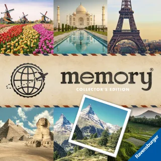 Ravensburger Collector's Memory® Schönste Reiseziele - 27379 - Das weltbekannte Gedächtnisspiel mit Bildern von Traumorten EIN besonderes Memory® und eine tolle Inspiration für Reiselustige