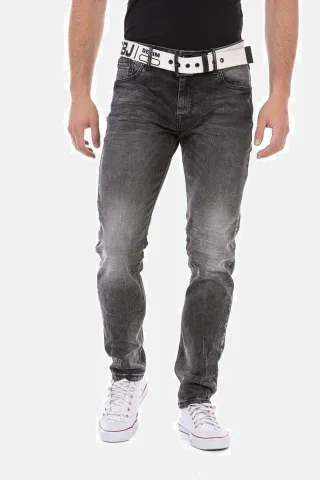 Cipo & Baxx 5-Pocket-Jeans "Jeans" im klassischen 5-Pocket-Stil, CD712