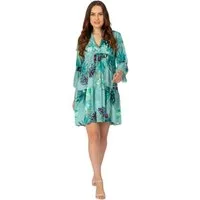 Estefania for woman Sommerkleid 188-5335, in Tunika Form im Blumendruck luftig leicht
