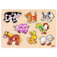 Gollnest & Kiesel Puzzle Steckpuzzle Bauernhof VII, Puzzleteile