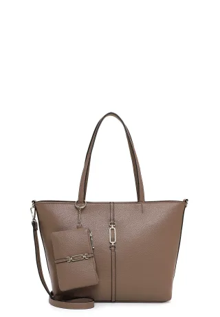 EMILY & NOAH - Shopper E&N Lewe taupe 900 - Gr. - OS