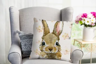 queence Dekokissen "Baran" süßer Hase