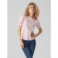 Vero Moda T-Shirt VMKERRY 2/4 O-NECK TOP VMA JRS NOOS mit Rundhalsausschnitt