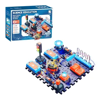 Stem Electronic Building Blocks Physics Circuit 128 Build Modes Assembly Science Experimental Equipment Circuit Educatio