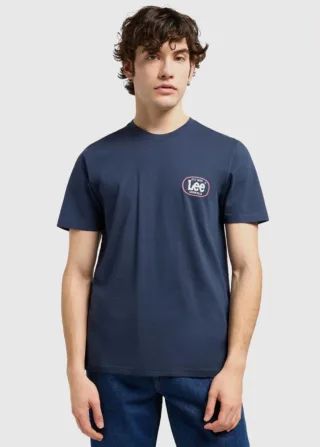 Lee – Normales T-Shirt Indigo