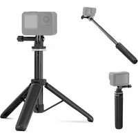 Neewer TP46 Selfie Stick Stativ, Höhenverstellbar 16-41.5 cm, 1/4" Schraube Ministativ (Mini Vlogging Tischstativ für GoPro Action Kameras DSLR Insta360 DJI)