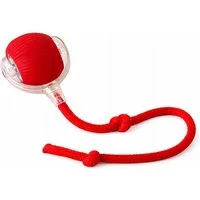 R2 Invest Tier-Beschäftigungsspielzeug Katzenspielzeug Ball 6 cm mit Schnur für Spieltrieb und Bewegung