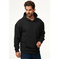 SOULSTAR Hoodie S2OSAN Herren Oversize Kapuzenpullover mit Button Pullover Sweater