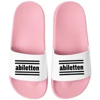 MoonWorks Badeschlappen Damen Abiletten - Abitur Geschenke Schulabschluss Abi - Badesandale