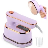 TUWENA Dampfbügeleisen Dampfbügeleisen, 180° Faltbares Handdampfbügler, Mini Reisebügeleisen, 20 Sekunden Schnelles Aufheizen für Zuhause und Reisegebrauch