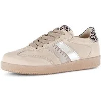 Gabor Sneaker, Freizeitschuh, Halbschuh, Schnürschuh mit bunten Kontrastbesätzen