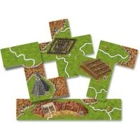 Hans im Glück Spiel Carcassonne, Die Wunder der Menschheit II - Zusatzplättchen