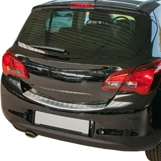 MIT ABKANTUNG LADEKANTENSCHUTZ MATT für Opel Corsa E ab 2014-2019