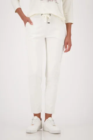 monari - Jogger mit Reißverschluss cashmere - Gr. - 40