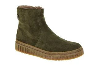 Gabor 8008.02.005 Damen Stiefeletten Olivgr?n Weit Passform