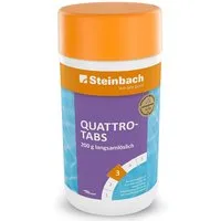 Steinbach Pool Poolpflege STEINBACH Poolpflege Quattrotabs 200g langsamlöslich, 1 Kg
