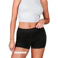 Taynie Periodenslip Shorts ultra - Periodenunterwäsche sehr starke Blutung - Damen (1-St., 1er-Pack) Auslaufsichere Periodenunterwäsche / Periodenslip aus Bio Baumwolle