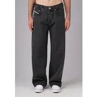 PICALDI Jeans Relax-fit-Jeans Zicco 475 Shadow - Weicher Baggy Fit, Faded Anthracite Grey Stone-Wash (1-tlg) Weicher Baggy Fit