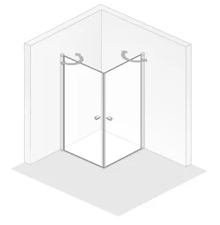 HSK Exklusiv 2.0 Eckeinstieg 2-teilig 48200xx