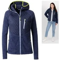 Linea Primero Langarmshirt LPO - Hybridjacke Damen Fedora Fleece Outdoorjacke, navy