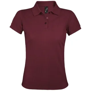 SOLS - Polo-Shirt mit kurzen Ärmeln PRIME - Damen (Bordeaux)