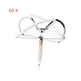 60x Realacc Mini 5.8Ghz 3dbi 1cm 4 Leaf RHCP FPV Antenna for Blade Inductrix Tiny Whoop Eachine QX95 QX90 X73 RC Drone