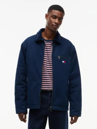 Tommy Jeans (PVH Group) - TJM QUILTED COTTON JACKET Dark Blue - Gr. - M
