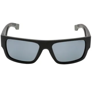 Hugo Boss - Rechteckig-Sonnenbrille für Herren (Matt Schwarz/Grau)