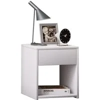 VCM Nachttisch Holz Nachttisch Nachtschrank Schublade Sledo Mini (1-St), 40x35x35cm Beistelltisch, Schublade