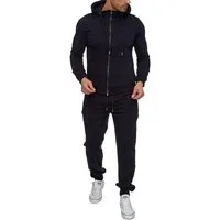 Reslad Jogginganzug Reslad Jogginganzug Herren Sweat Sportanzug Jogginghose + Oberteil, Sweatjacke + Jogginghose Trainingsanzug SET