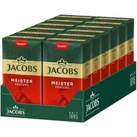 JACOBS Kaffee Filterkaffee Meisterröstung gemahlener Röstkaffee 12 x 500 g, (Packung, 12er Pack)