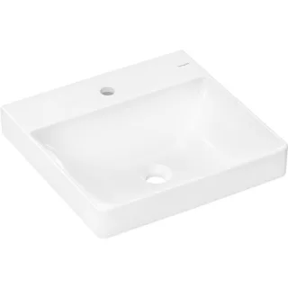 hansgrohe Xelu Q Handwaschbecken 60316450 500x480mm, mit Hahnloch, ohne Überlauf, weiß