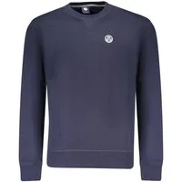 North Sails Sweatshirt Herren-Sweatshirt Blau – Langarm, Rundhals