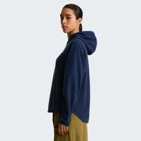 The North Face Fleecejacke W OXARA HOODED FLEECE sportlicher Stil, für Erwachsene, mit Kängurutasche