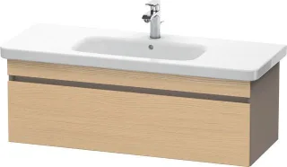 Duravit DuraStyle Waschtischunterbau wandhängend Natur Eiche & Basalt Matt 1130x448x398 mm - DS63950 DS639503043