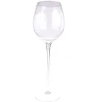 INNA-Glas Weinglas XXL Stielglas ROGER, klar, 70cm, Ø17cm/Ø23cm, Glas